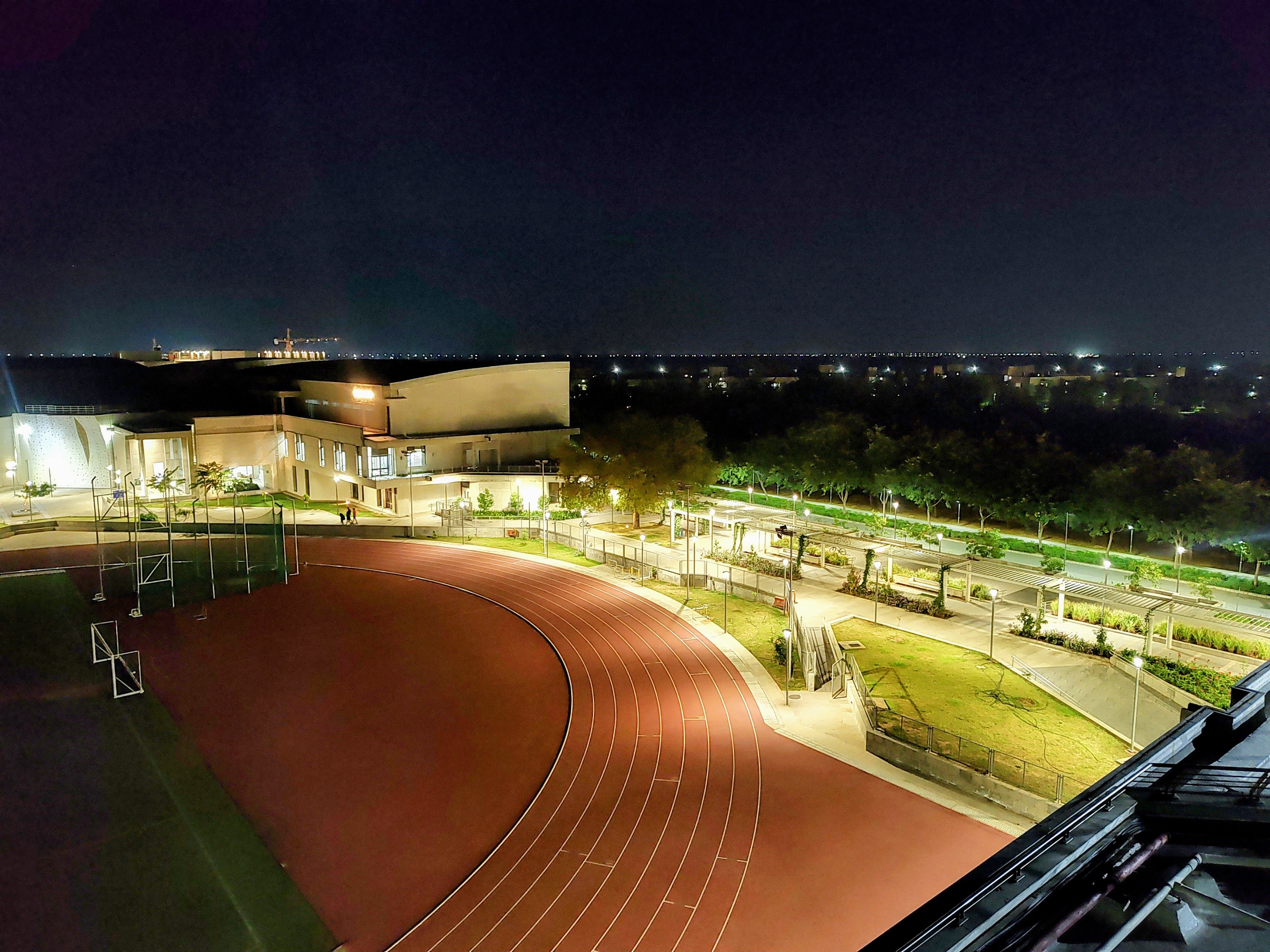 Sports Track Night Bird-eye!