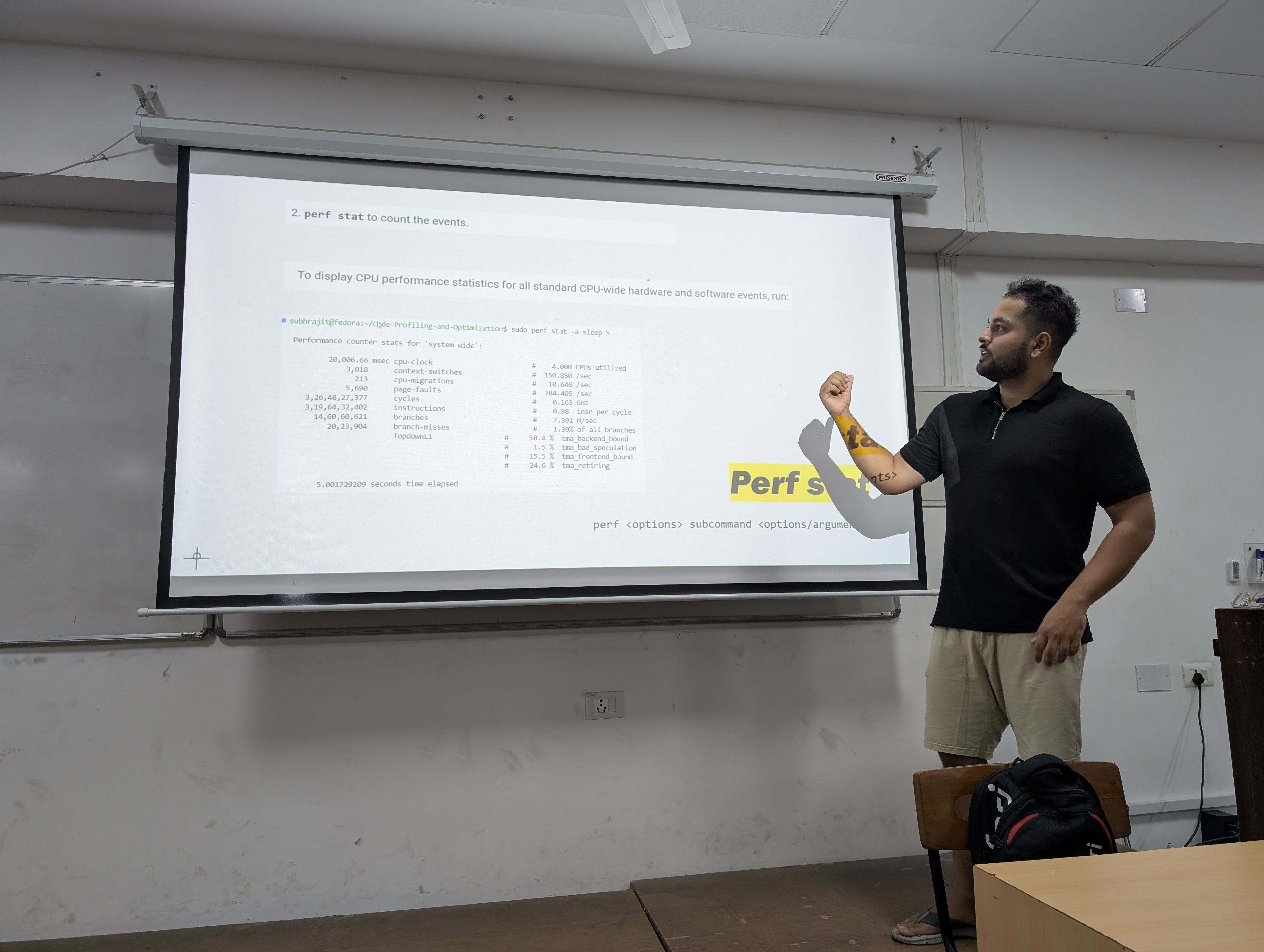 Code Profiling and Optimization